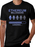 Ethereum Millionaire Loading Mens T-Shirt