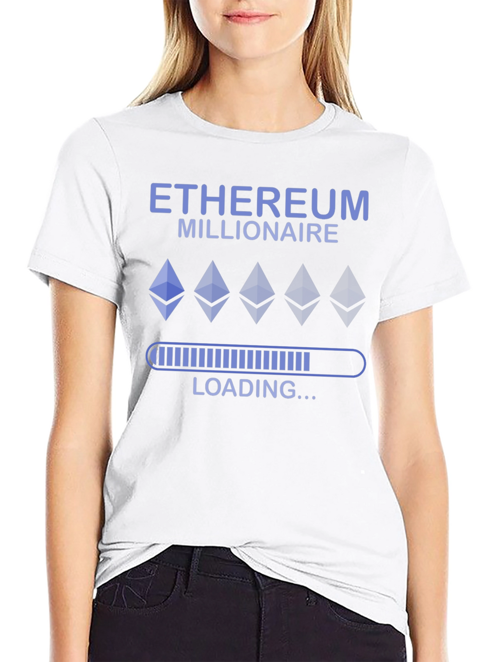 Ethereum Millionaire Loading Mens T-Shirt