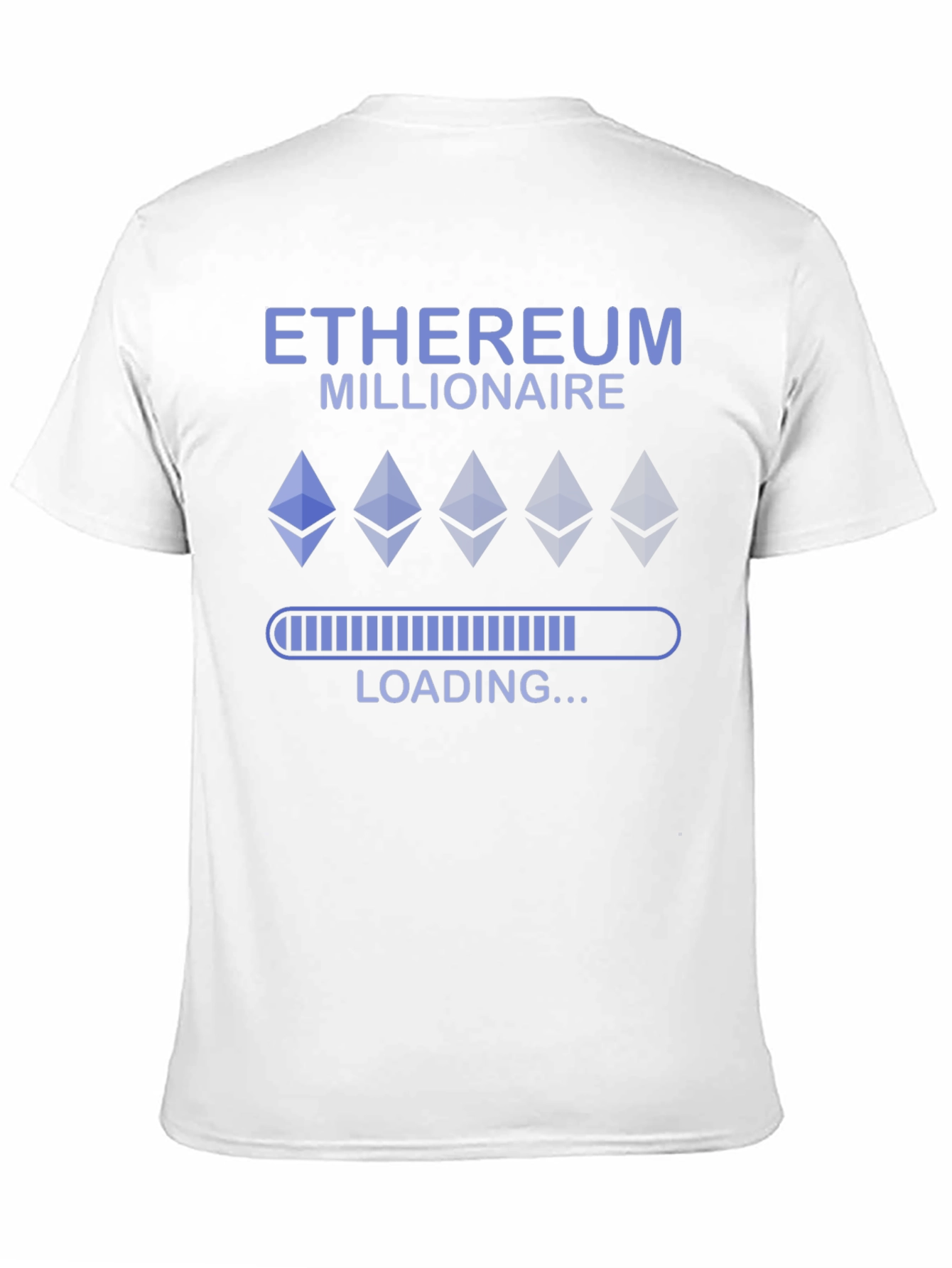Ethereum Millionaire Loading Mens T-Shirt
