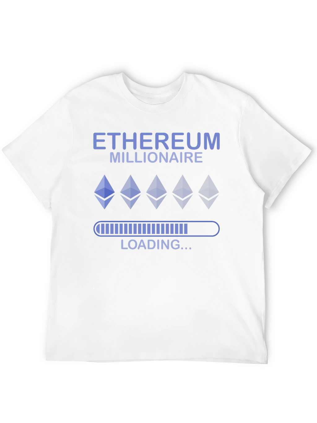 Ethereum Millionaire Loading Mens T-Shirt