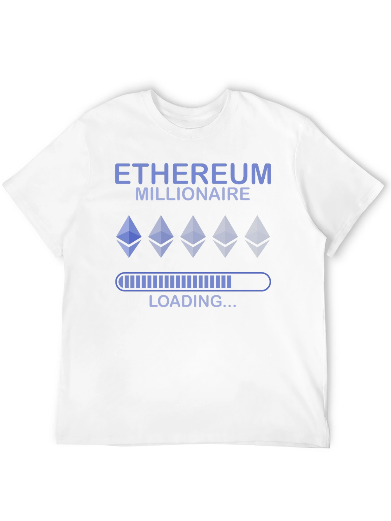 Ethereum Millionaire Loading Mens T-Shirt