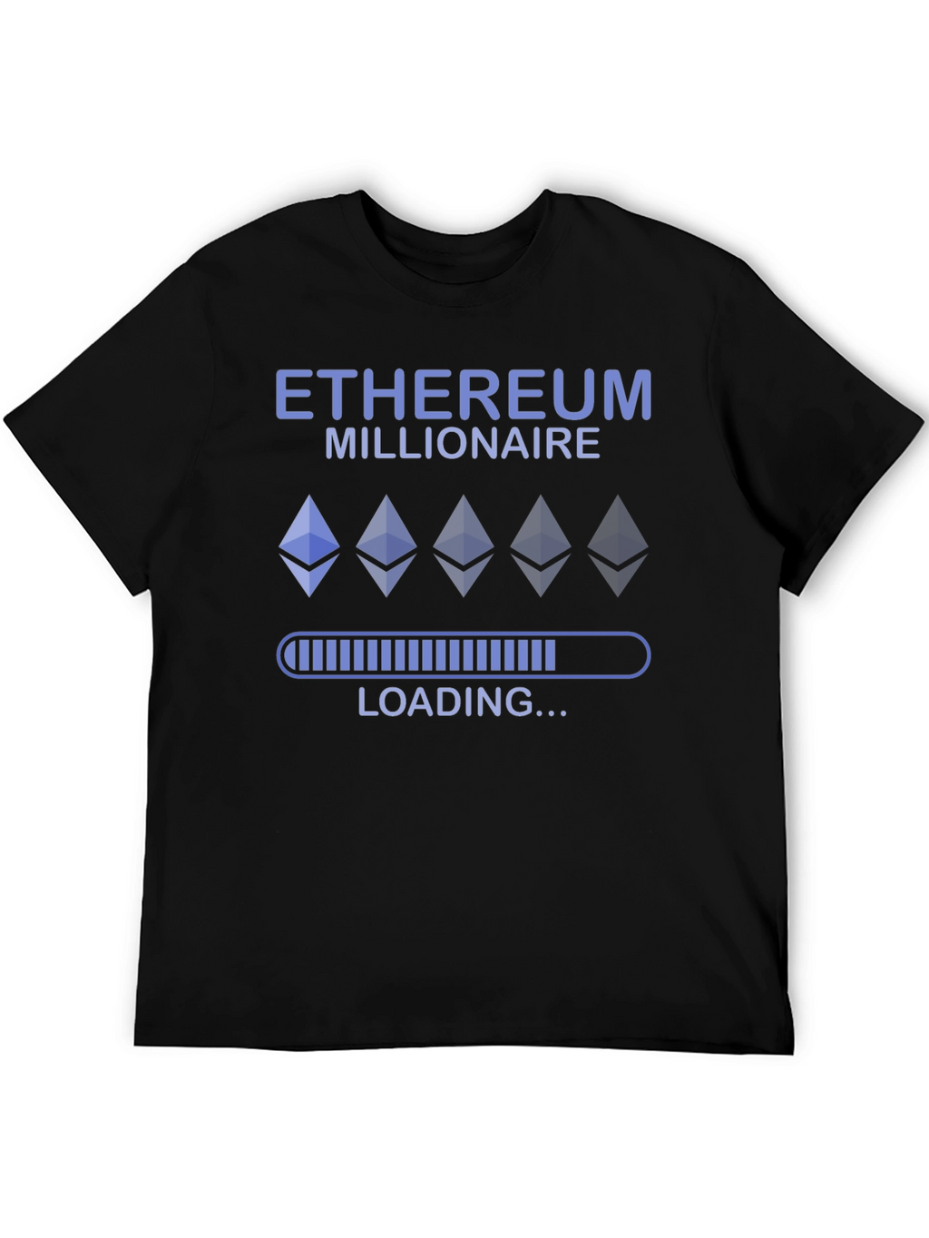 Ethereum Millionaire Loading Mens T-Shirt