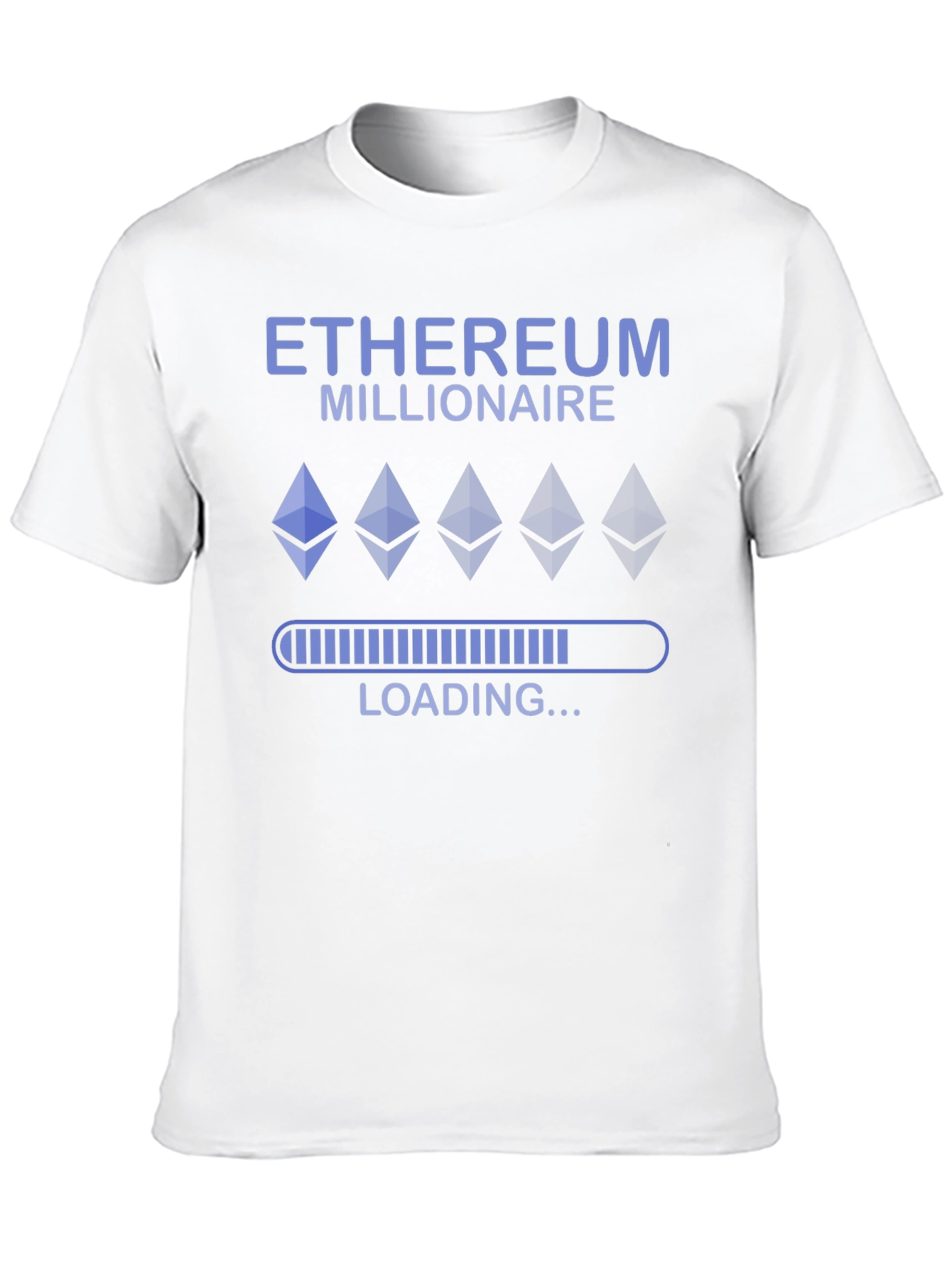 Ethereum Millionaire Loading Mens T-Shirt