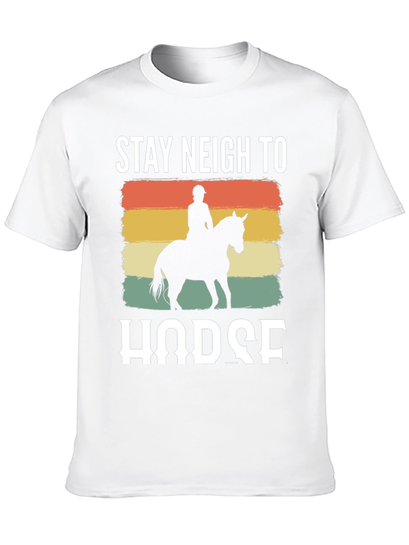 Stay Neigh to Horse Graphic Tee