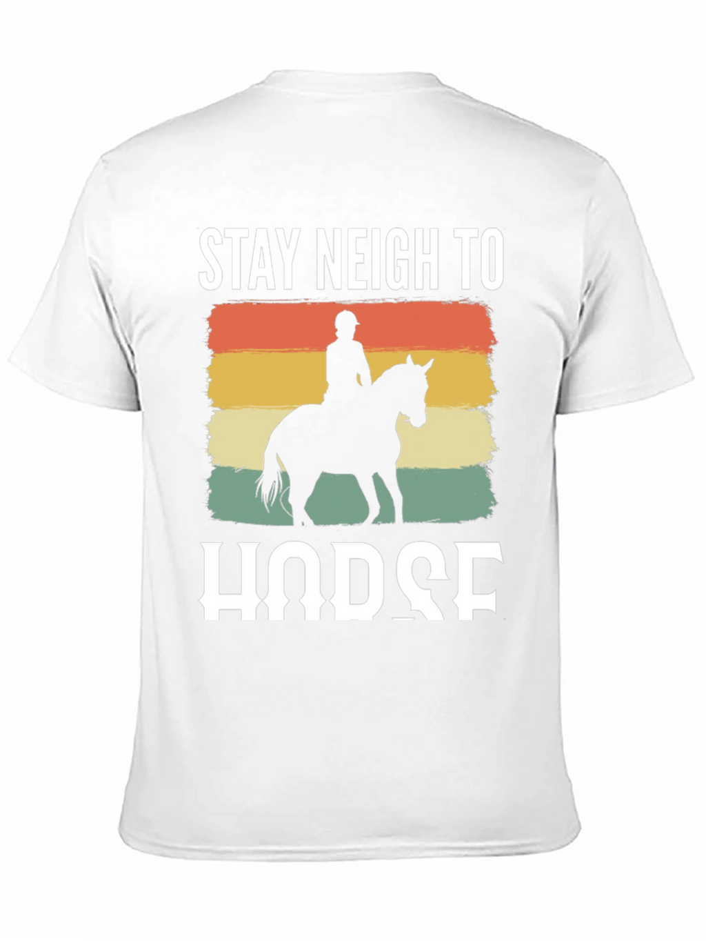 Stay Neigh to Horse Graphic Tee