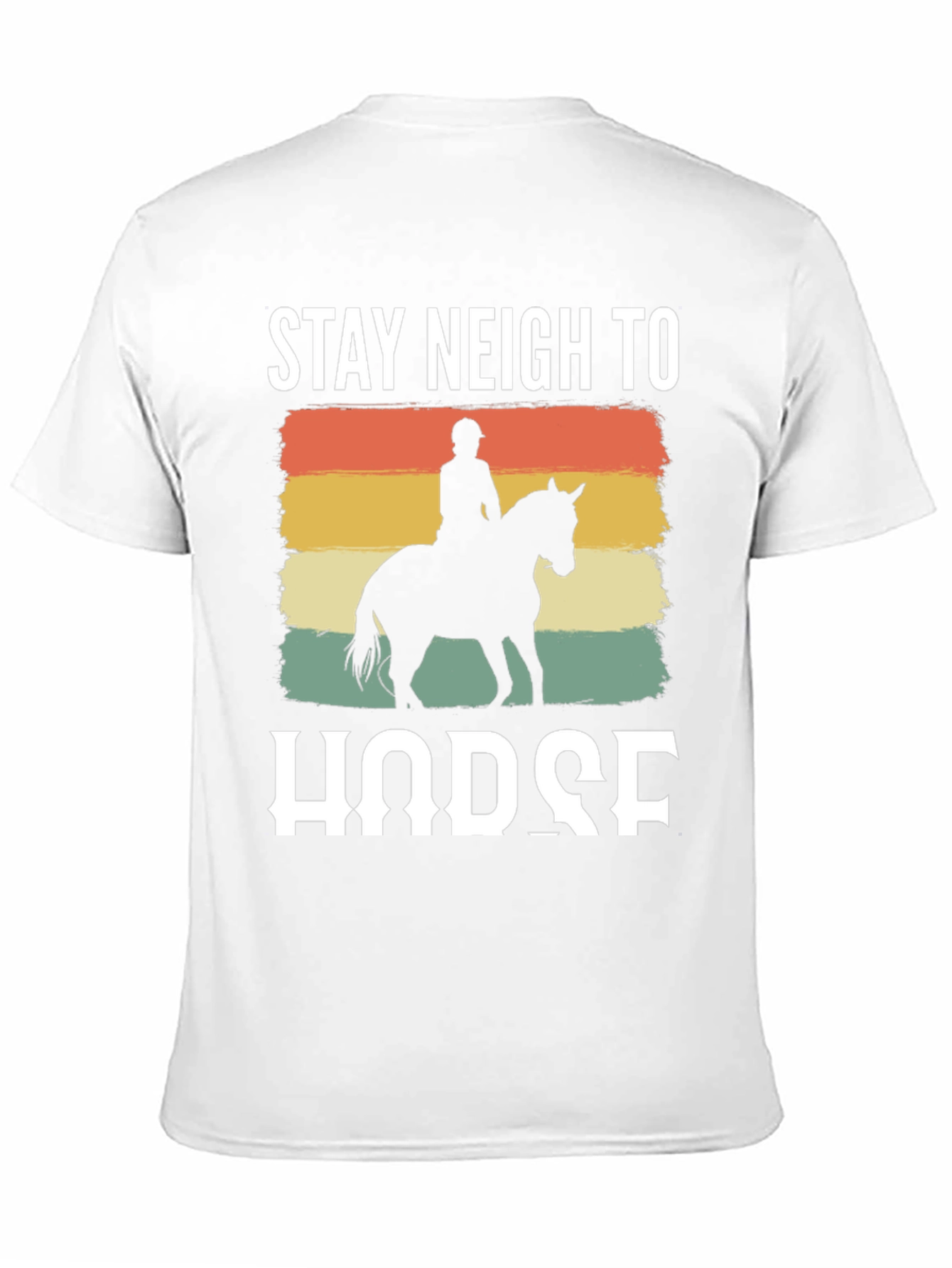 Stay Neigh to Horse Graphic Tee