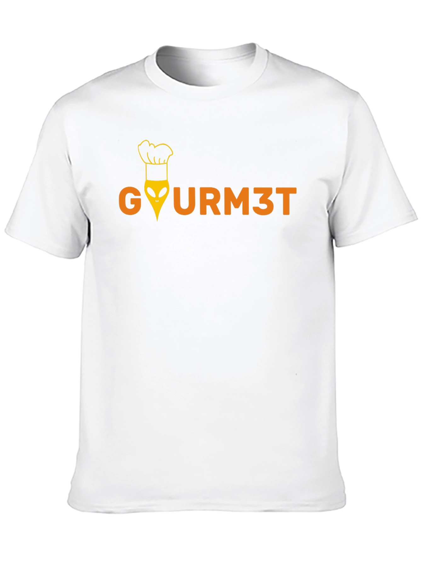 Gourmet Alien Chef Graphic Tee - Black