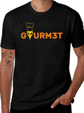 Gourmet Alien Chef Graphic Tee - Black