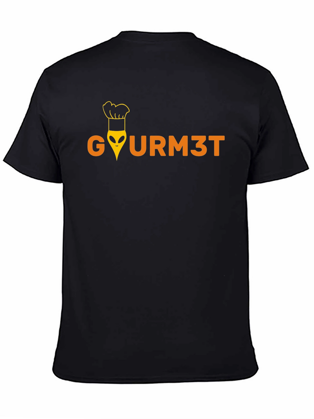 Gourmet Alien Chef Graphic Tee - Black