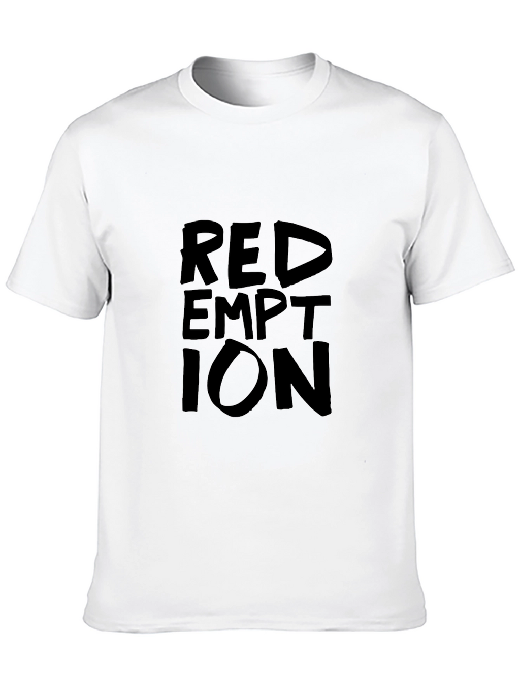 Redemption Graphic Print Black T-Shirt