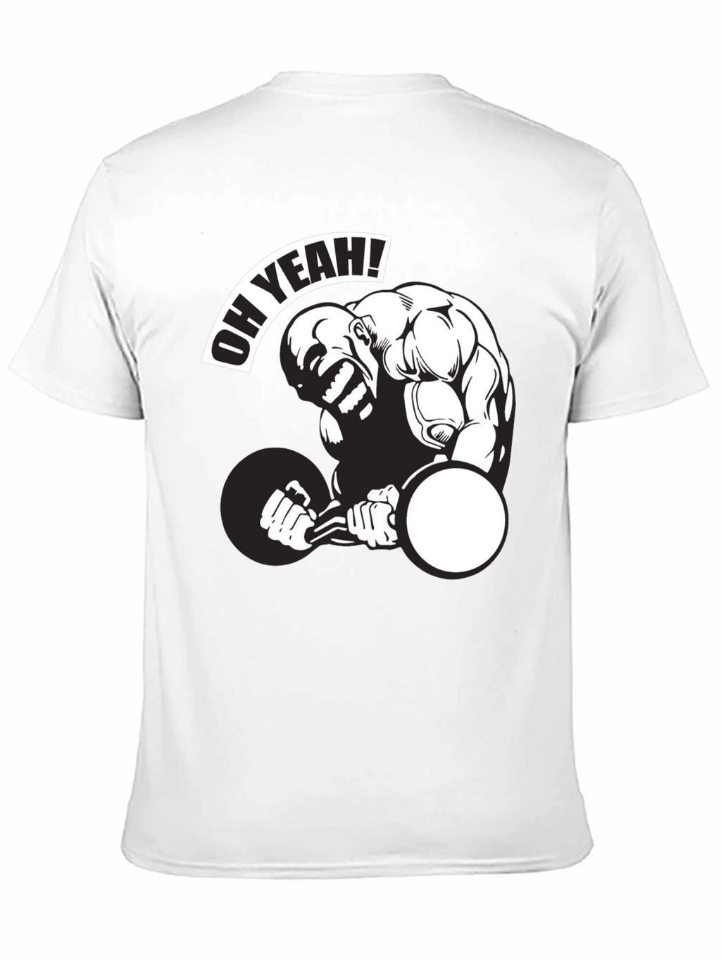 Oh Yeah Weightlifting Graphic T-Shirt