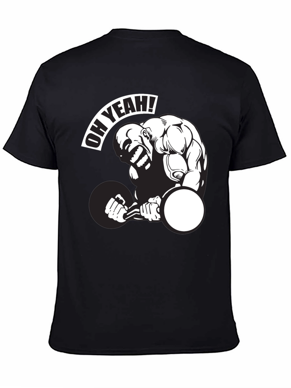Oh Yeah Weightlifting Graphic T-Shirt