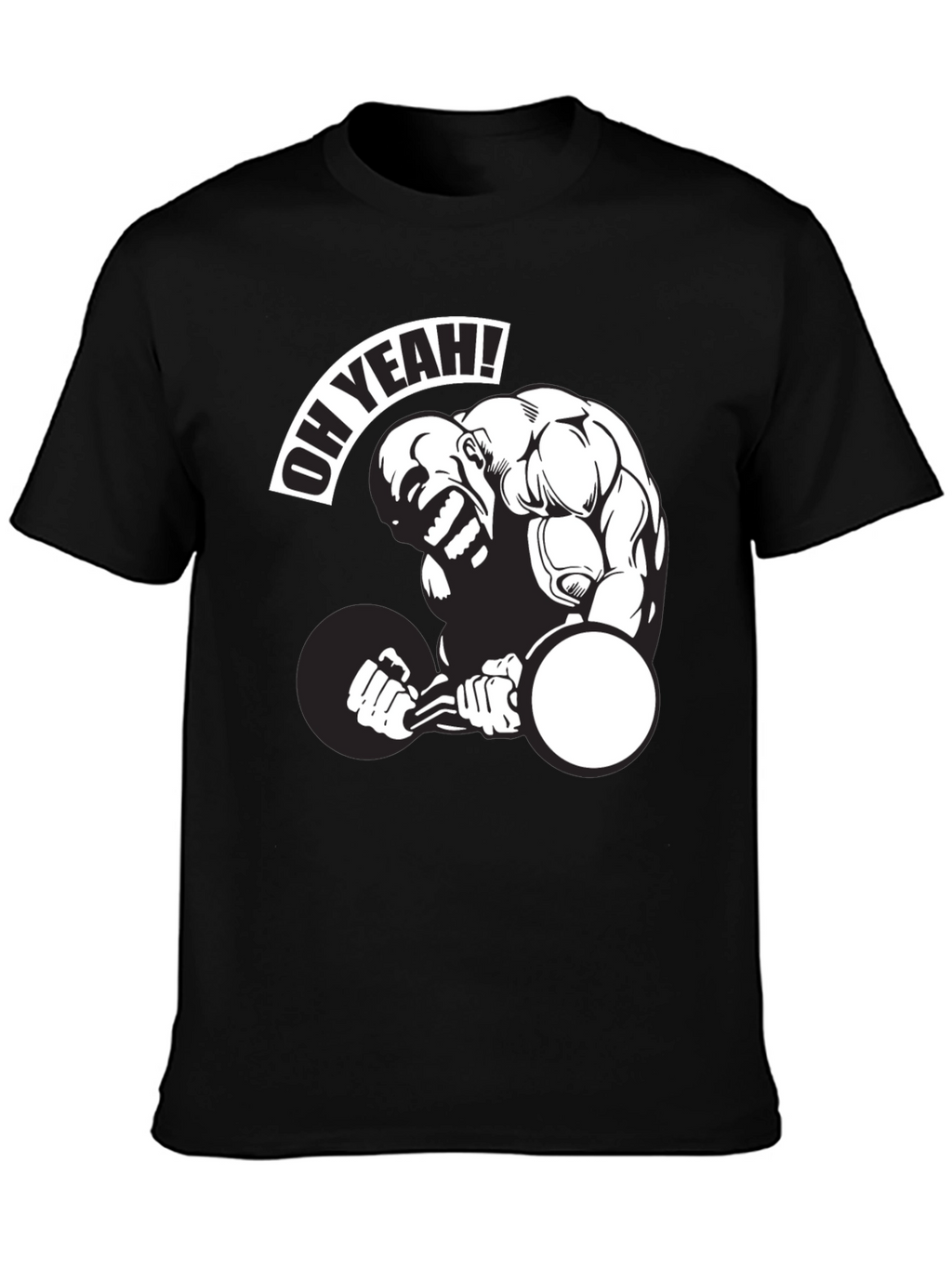 Oh Yeah Weightlifting Graphic T-Shirt