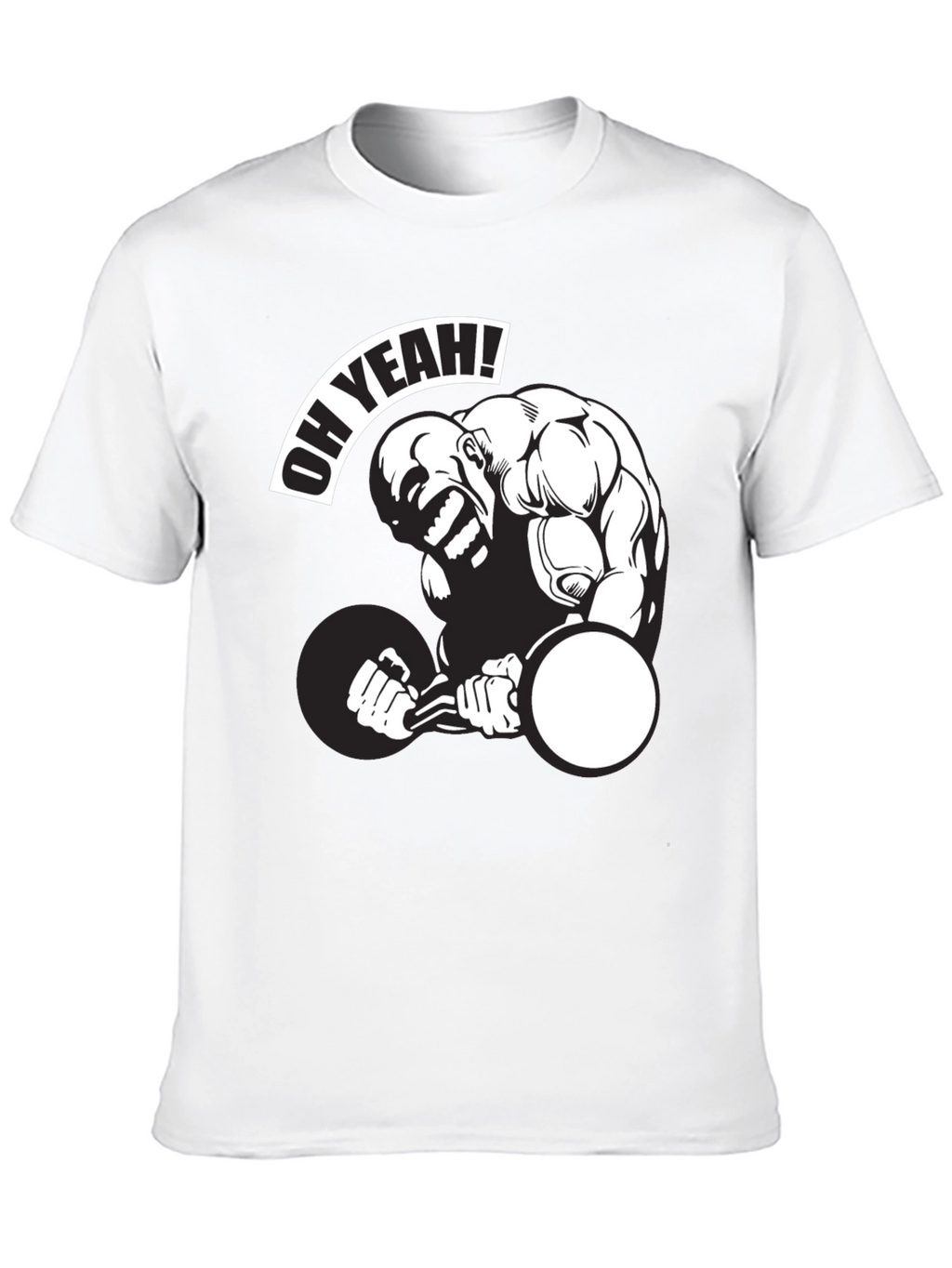 Oh Yeah Weightlifting Graphic T-Shirt