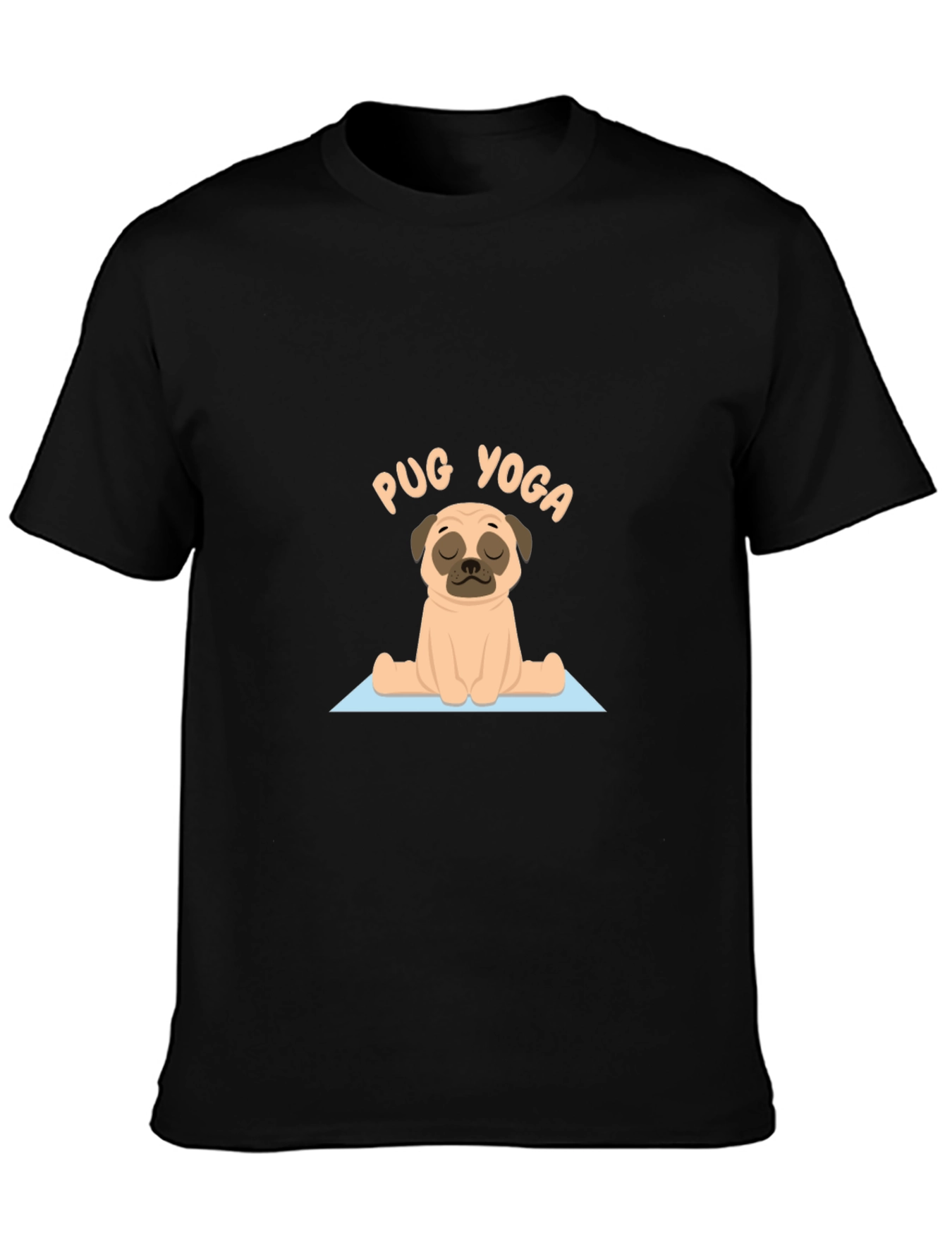 Pug Yoga T-Shirt - Funny Pet Lover Tee