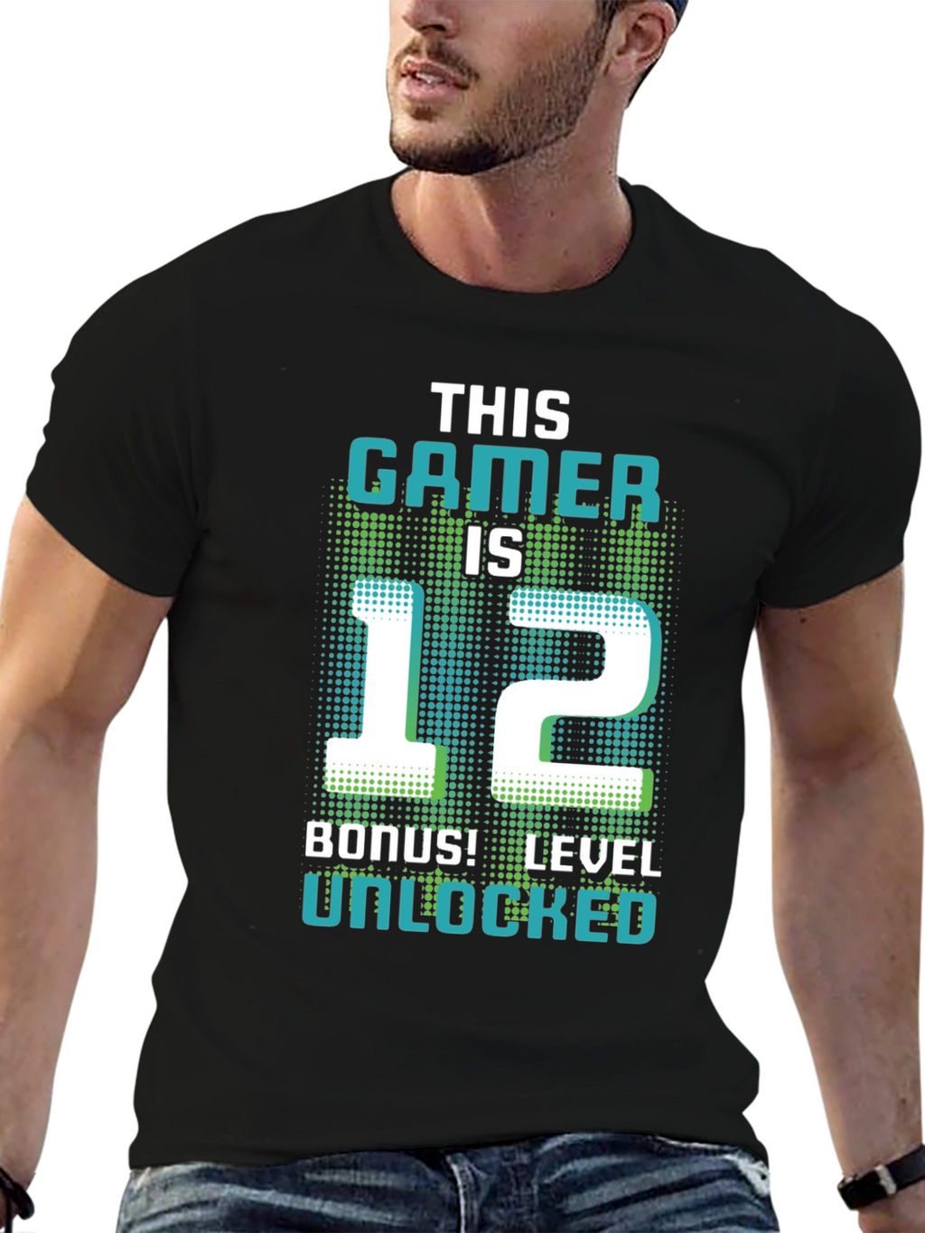 Gamer Level Unlocked 12th Birthday T-Shirt