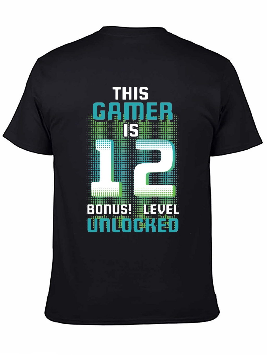 Gamer Level Unlocked 12th Birthday T-Shirt