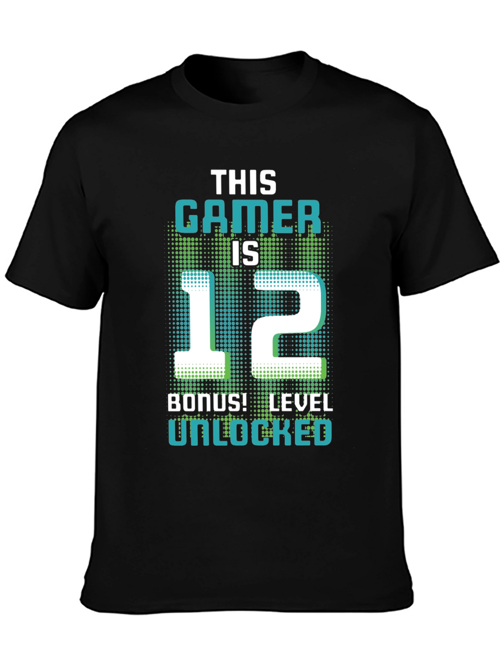 Gamer Level Unlocked 12th Birthday T-Shirt