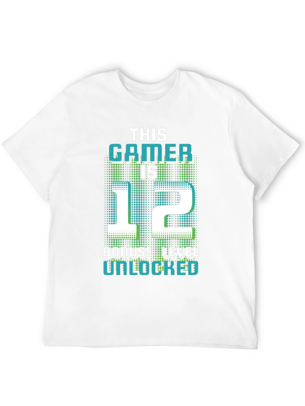 Gamer Level Unlocked 12th Birthday T-Shirt
