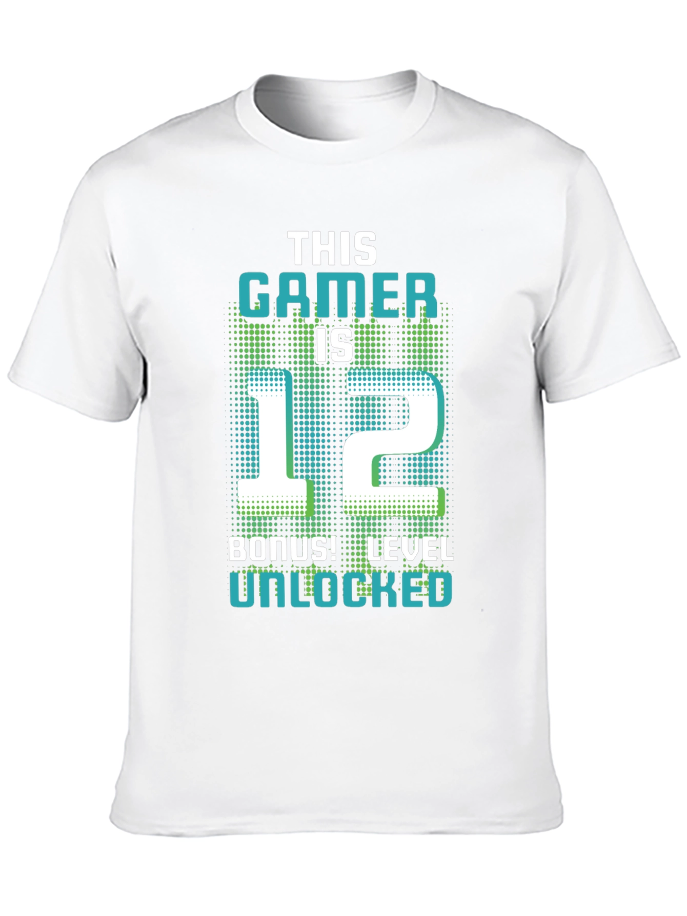 Gamer Level Unlocked 12th Birthday T-Shirt