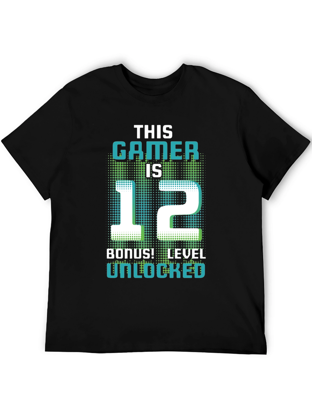 Gamer Level Unlocked 12th Birthday T-Shirt