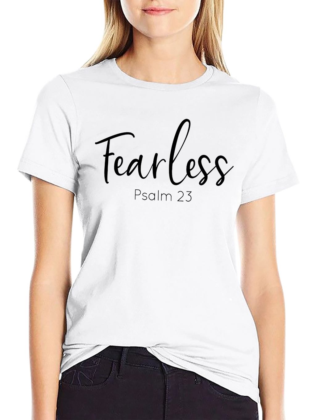 Fearless Psalm 23 Graphic Tee