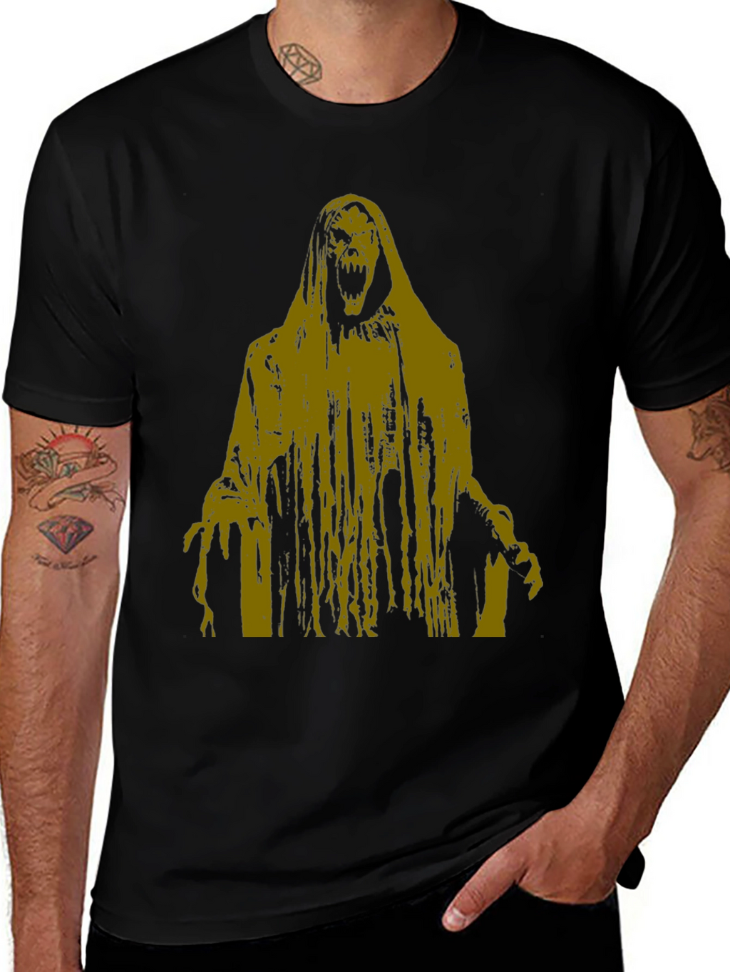 Horror Ghoul Graphic T-Shirt