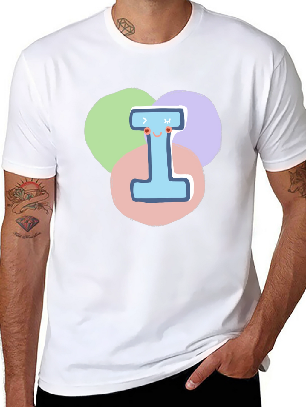 Cute Letter I T-Shirt