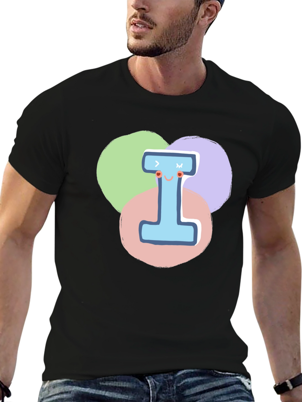 Cute Letter I T-Shirt