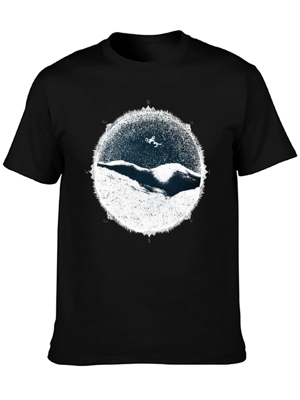 Mountain Bike Rider T-Shirt - Thrilling Design