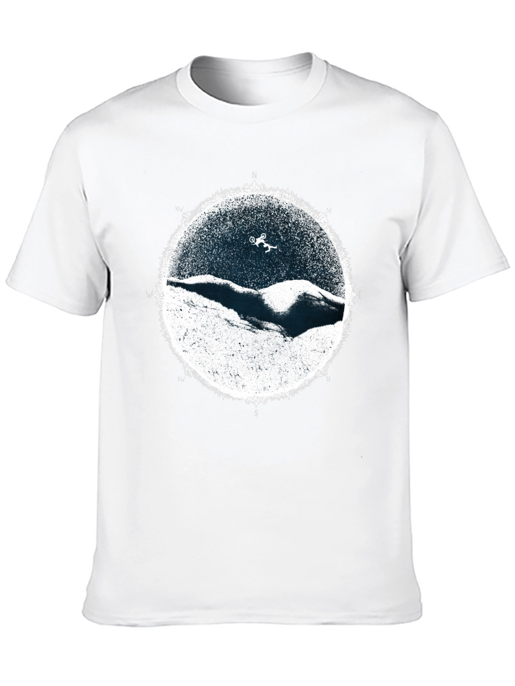 Mountain Bike Rider T-Shirt - Thrilling Design