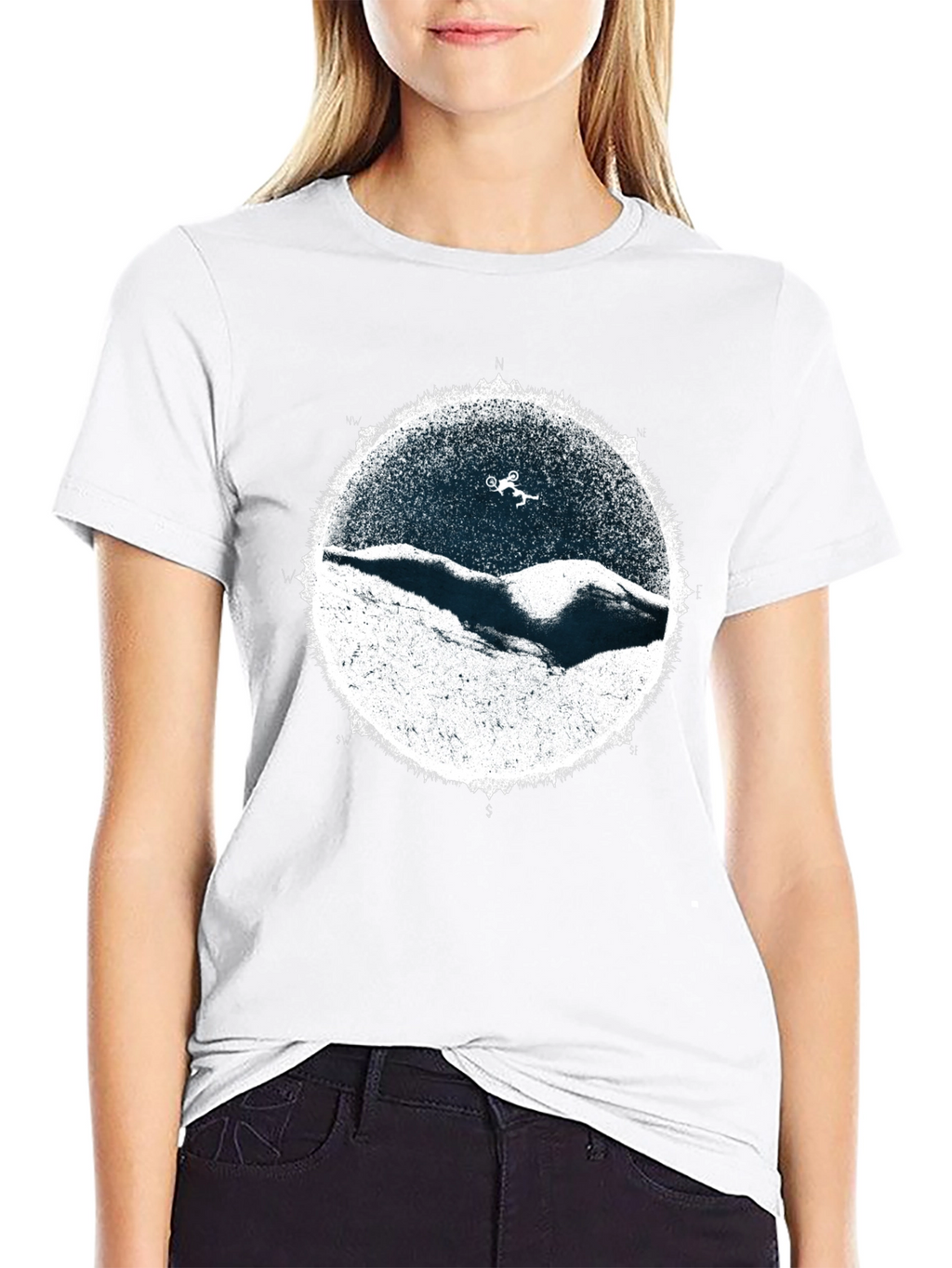 Mountain Bike Rider T-Shirt - Thrilling Design