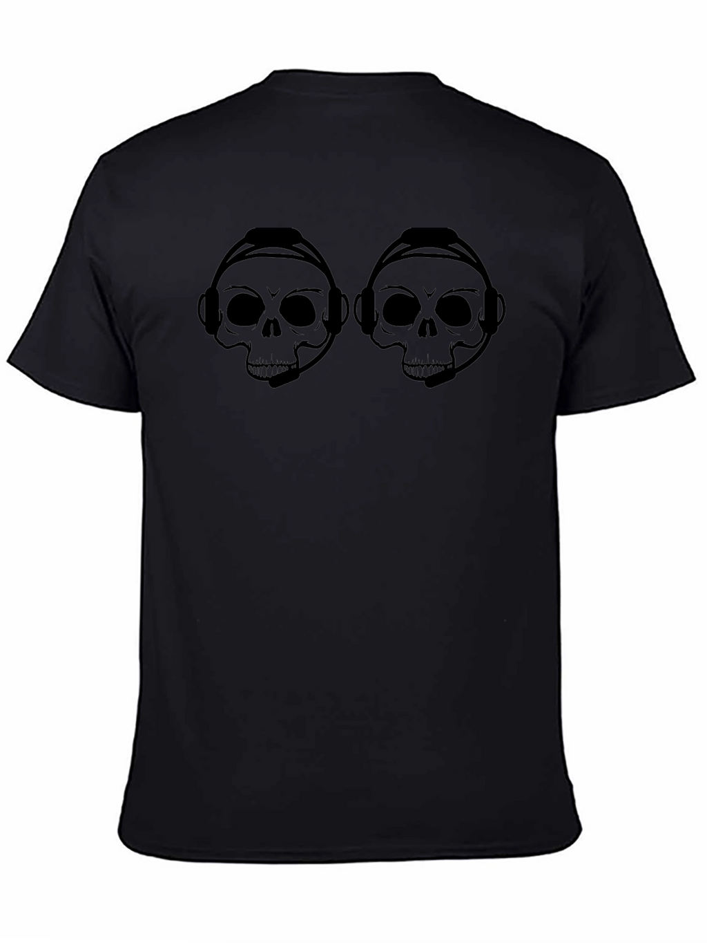 Skull Gamer Headset T-Shirt