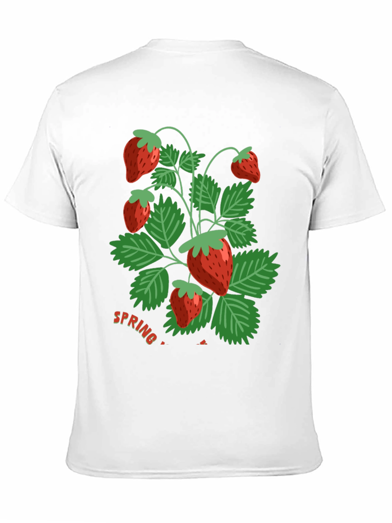 Strawberry Spring T-Shirt - Fresh Design