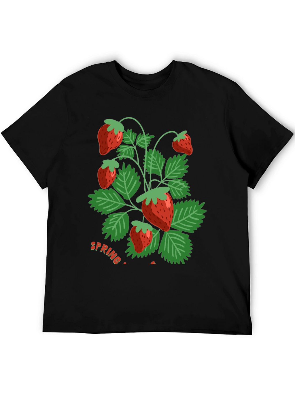 Strawberry Spring T-Shirt - Fresh Design