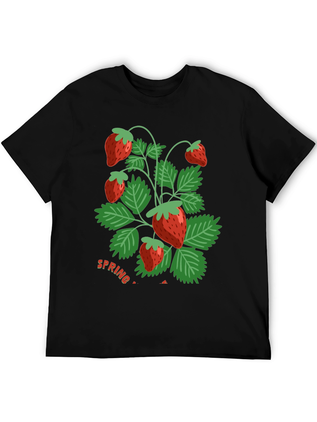 Strawberry Spring T-Shirt - Fresh Design