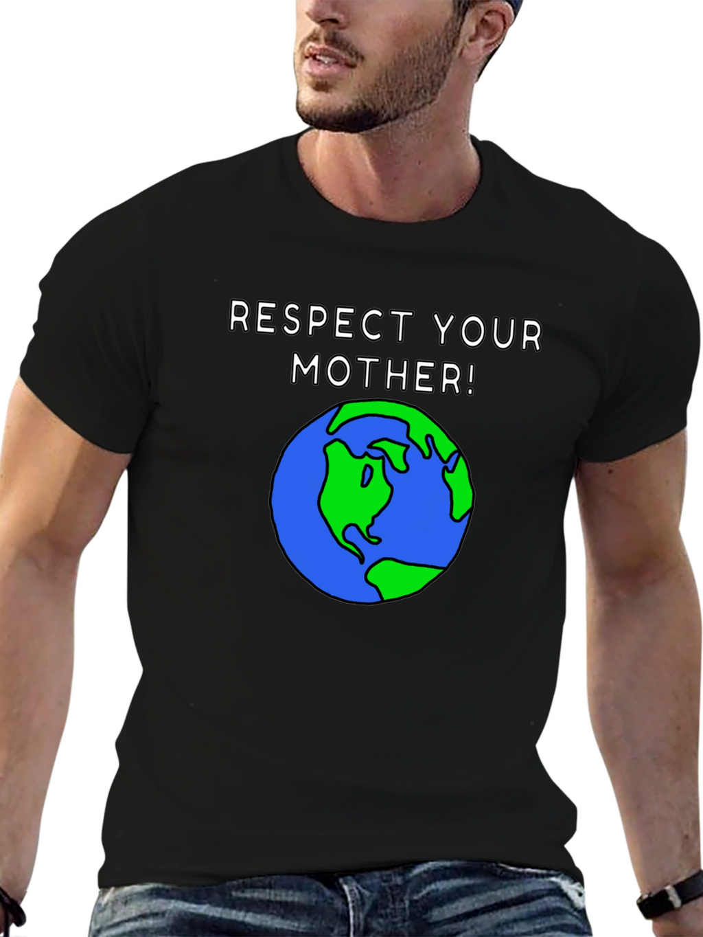 Respect Your Mother Earth Graphic T-Shirt