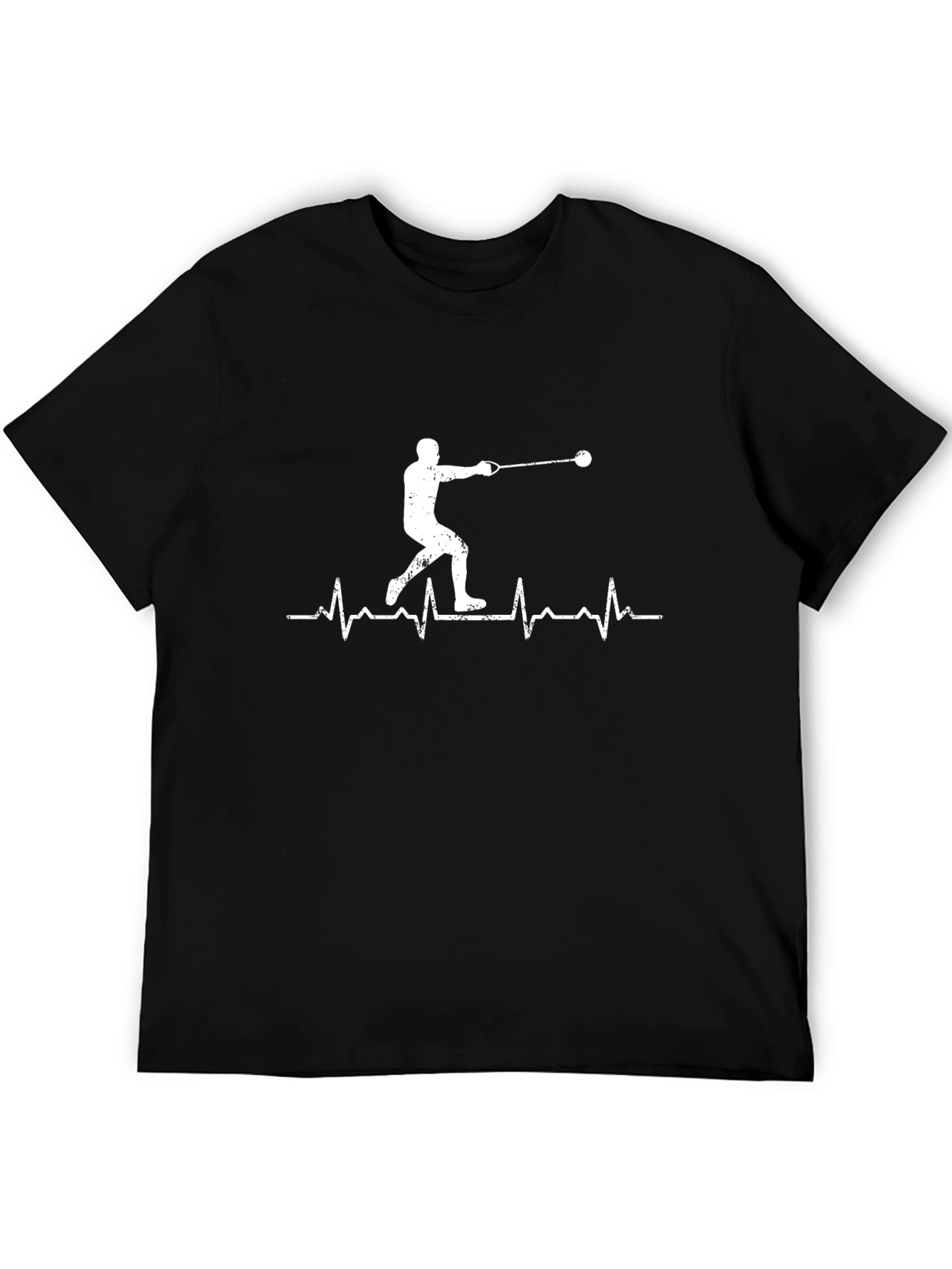 Hammer Throw Heartbeat T-Shirt - Track & Field Tee