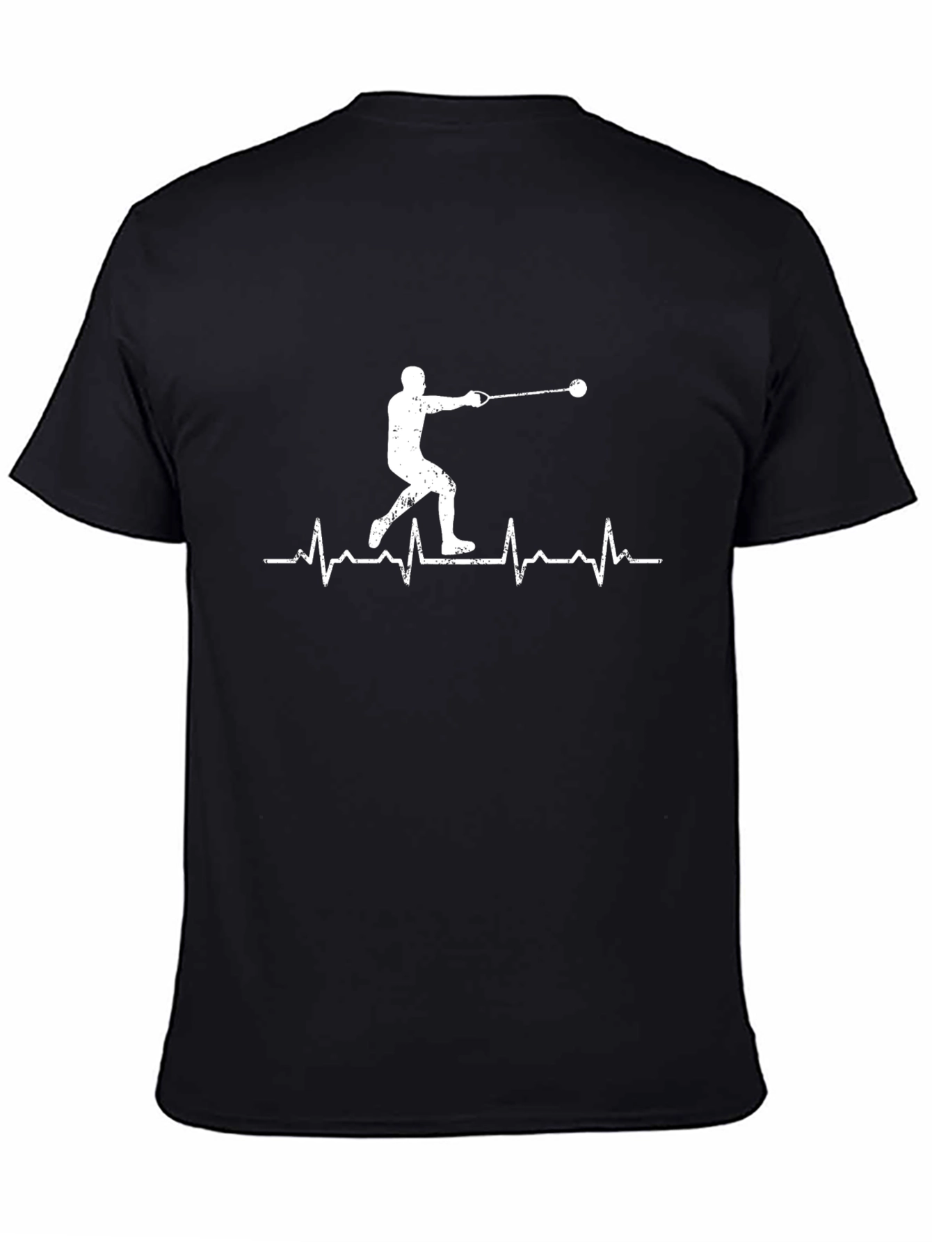 Hammer Throw Heartbeat T-Shirt - Track & Field Tee