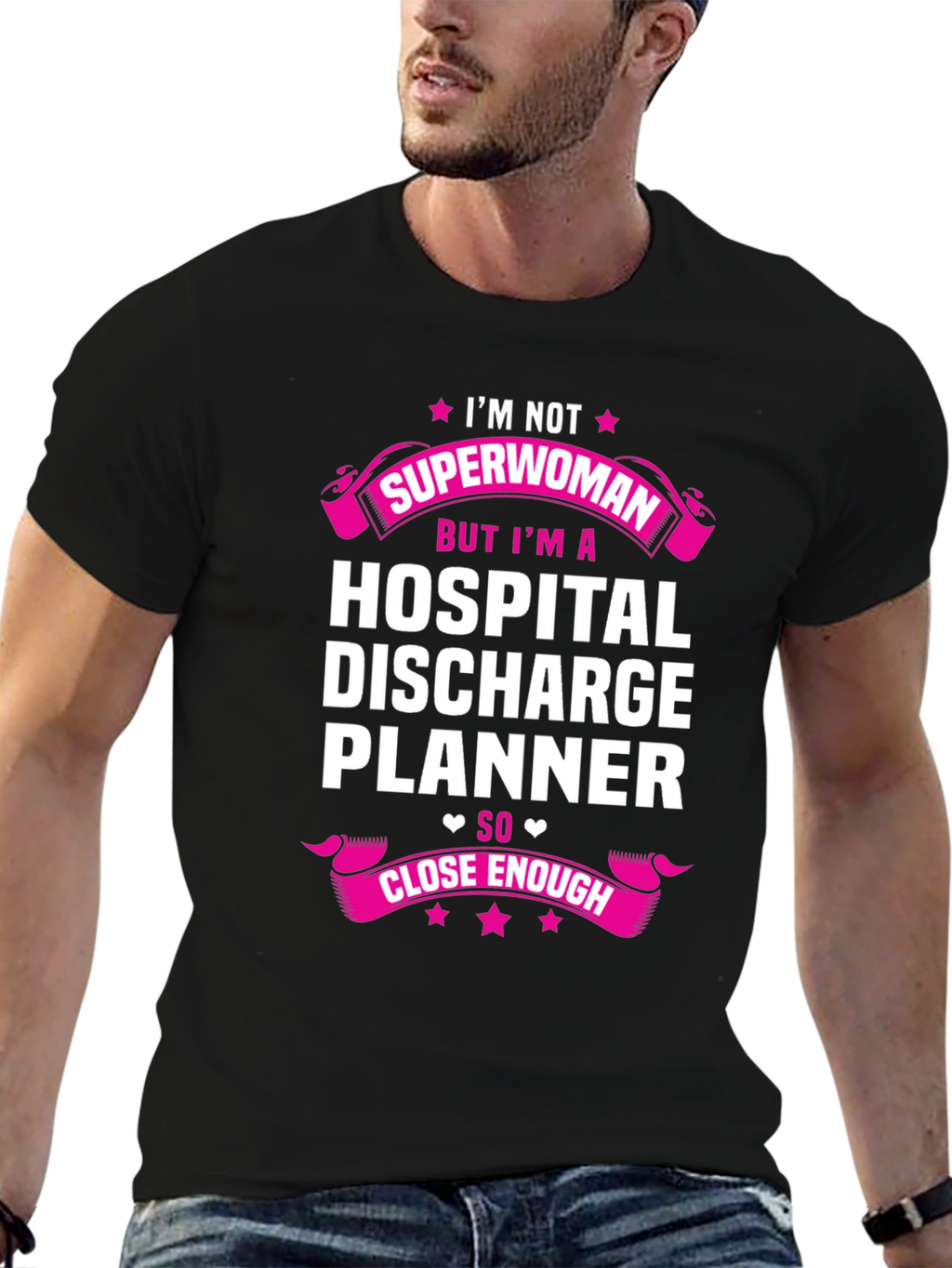 Hospital Discharge Planner T-Shirt - Superwoman Gift