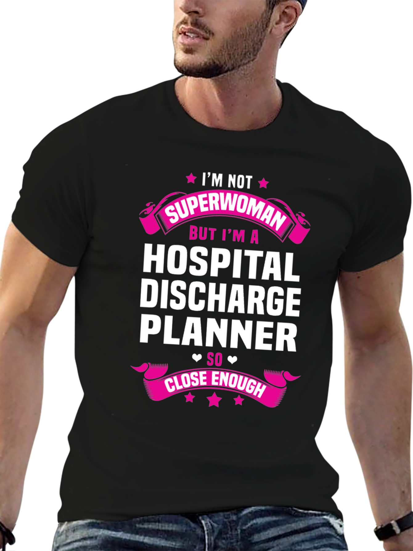 Hospital Discharge Planner T-Shirt - Superwoman Gift