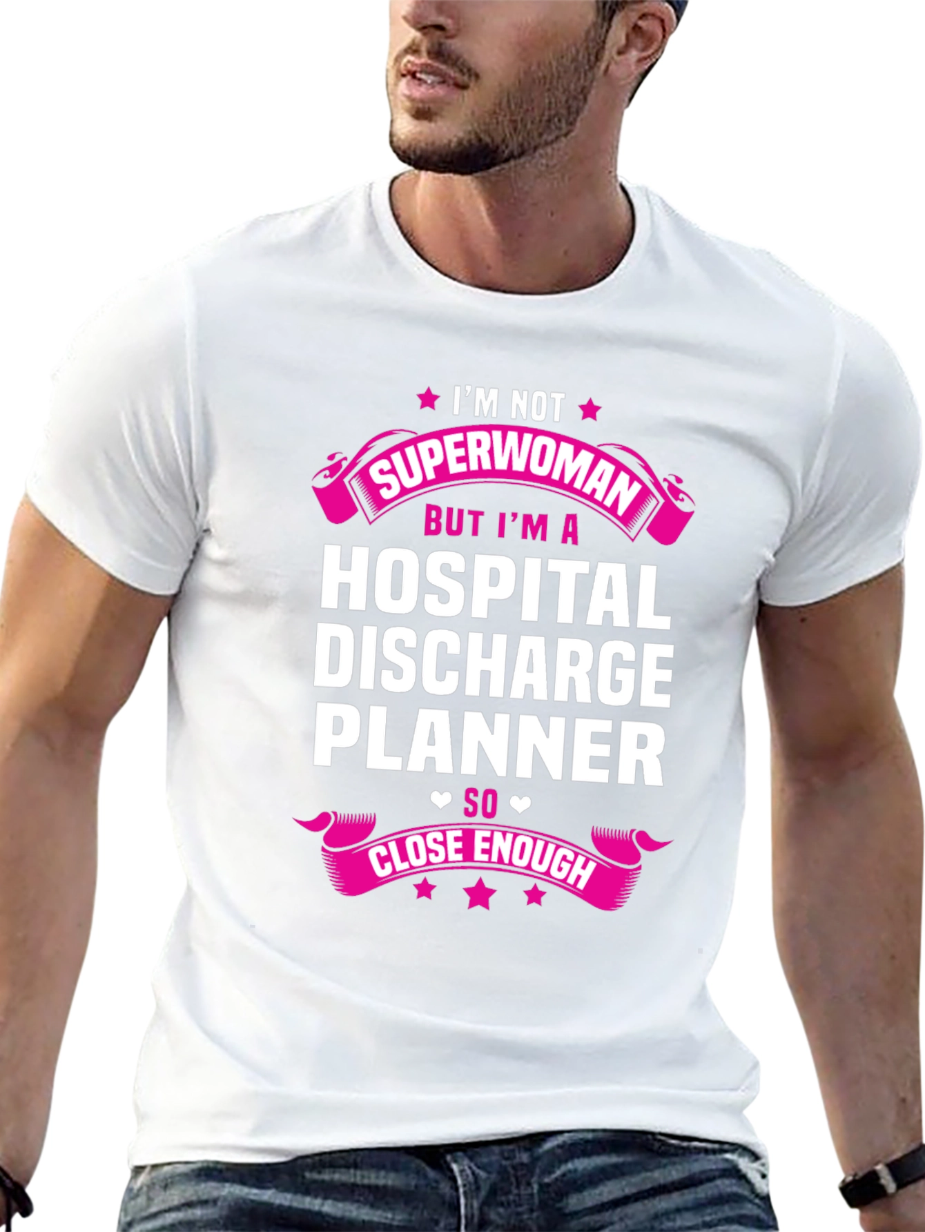 Hospital Discharge Planner T-Shirt - Superwoman Gift