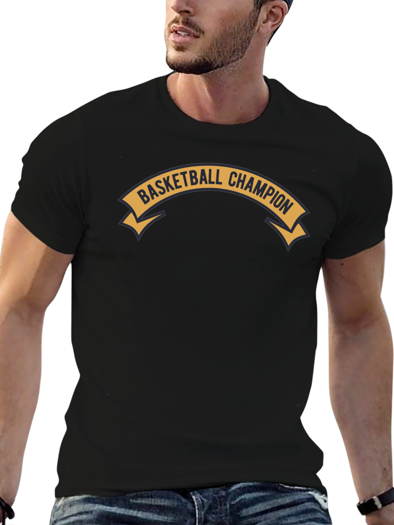Basketball Champion Graphic T-Shirt