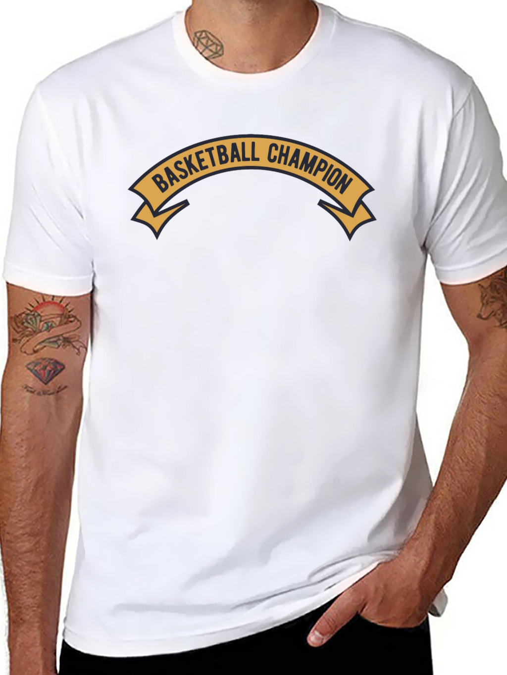 Basketball Champion Graphic T-Shirt