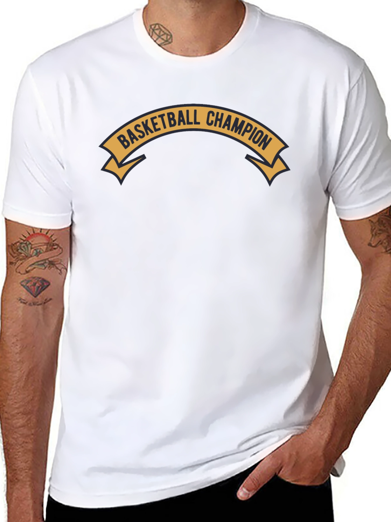 Basketball Champion Graphic T-Shirt