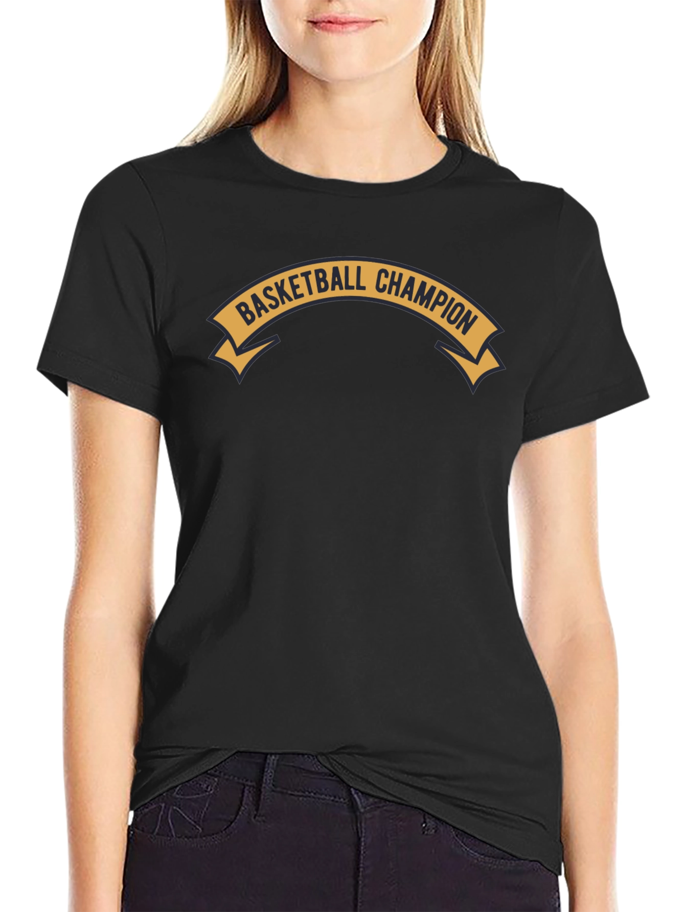 Basketball Champion Graphic T-Shirt