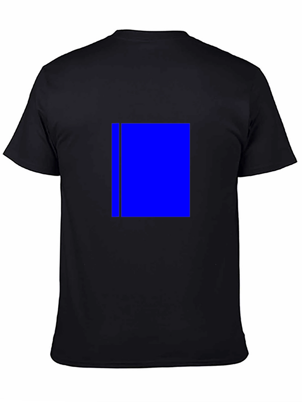 Blue Block Tee - Modern Style
