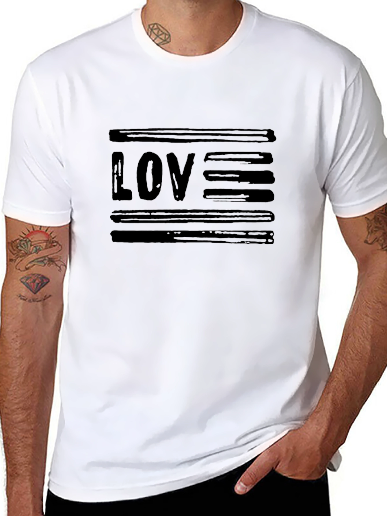 LOVE Graphic T-Shirt - Stylish Casual Tee