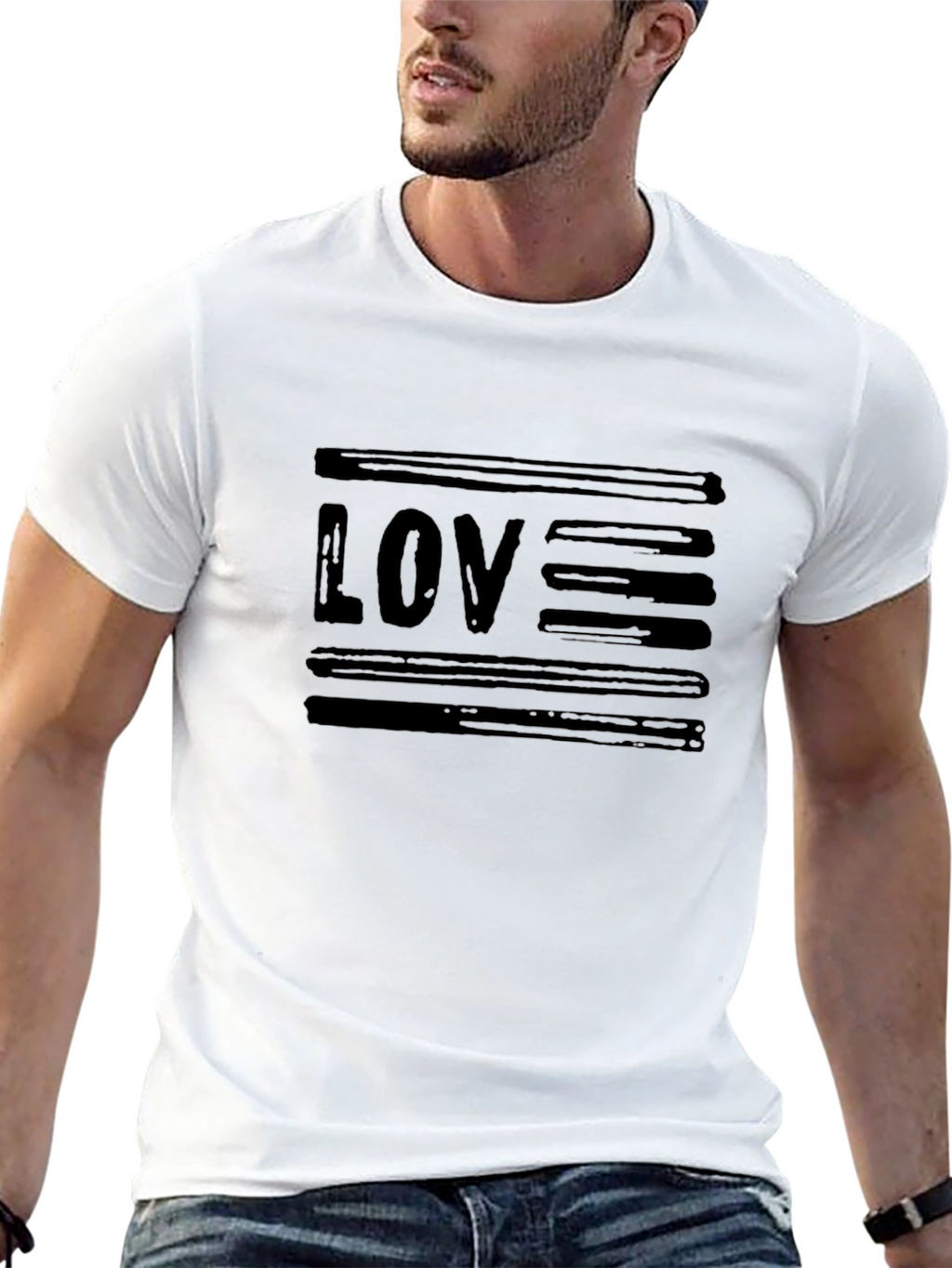 LOVE Graphic T-Shirt - Stylish Casual Tee