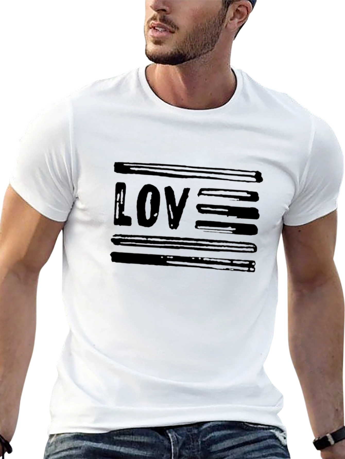 LOVE Graphic T-Shirt - Stylish Casual Tee